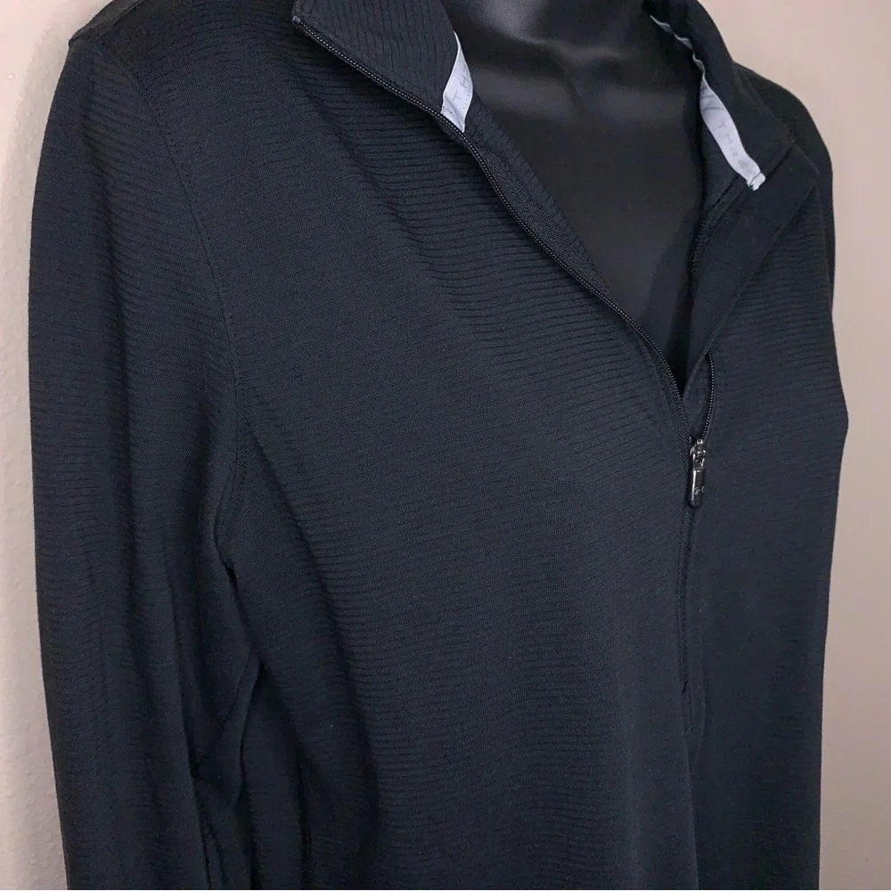 Small Under Armour Black Activewear Jacket Lightweight Stretch Lightweight